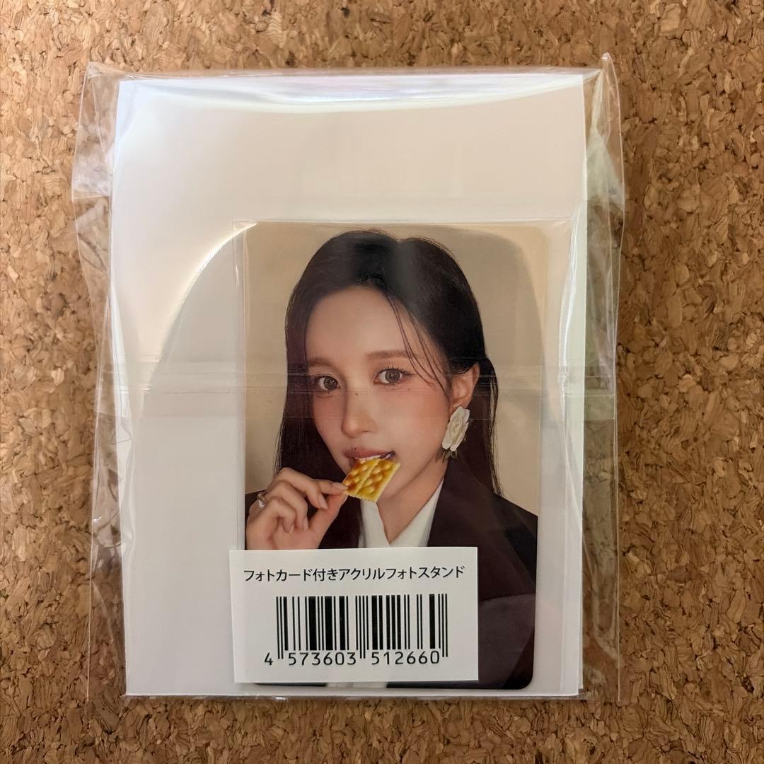 MISAMO PLAY JYP 購入特典 フォトカード付きアクスタ MINA - メルカリ