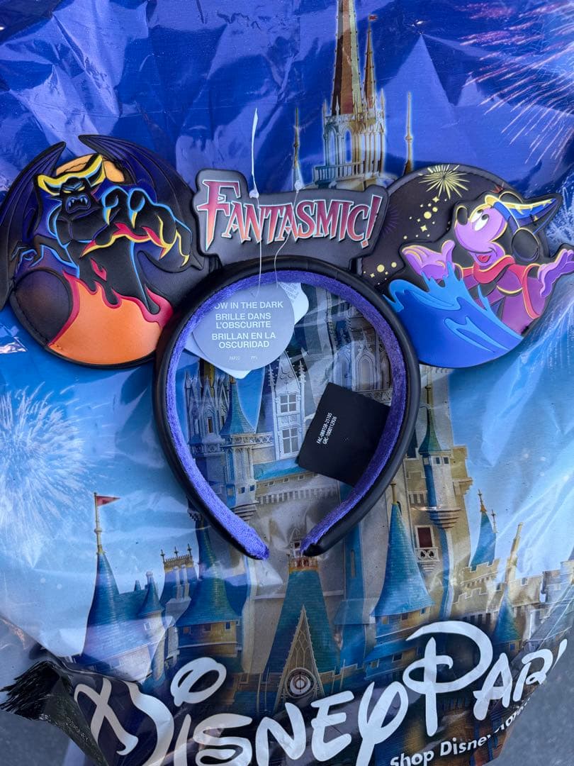 ファンタズミック　カチューシャ　海外ディズニー限定