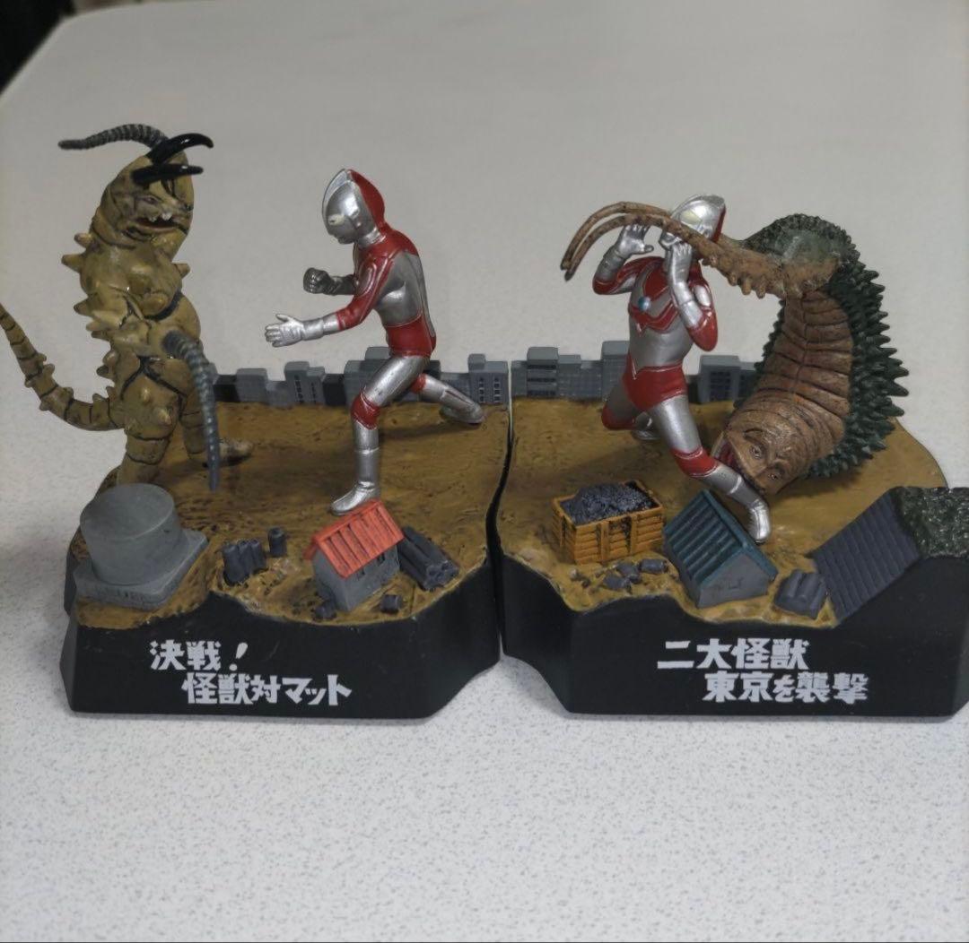 新品未使用 ウルトラ怪獣戯画　二大怪獣東京を襲撃決戦！怪獣対マット　レアカラー