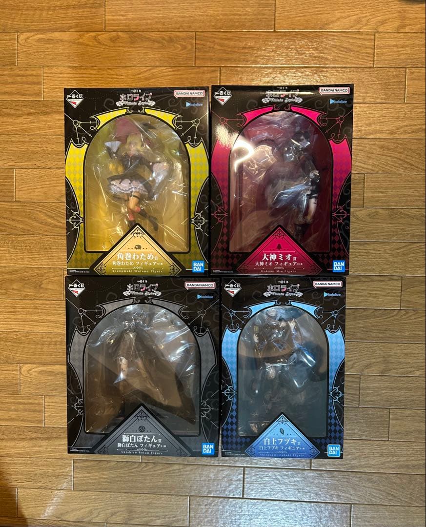 一番くじ ホロライブ フィギュア フブキ ミオ わため ぼたん