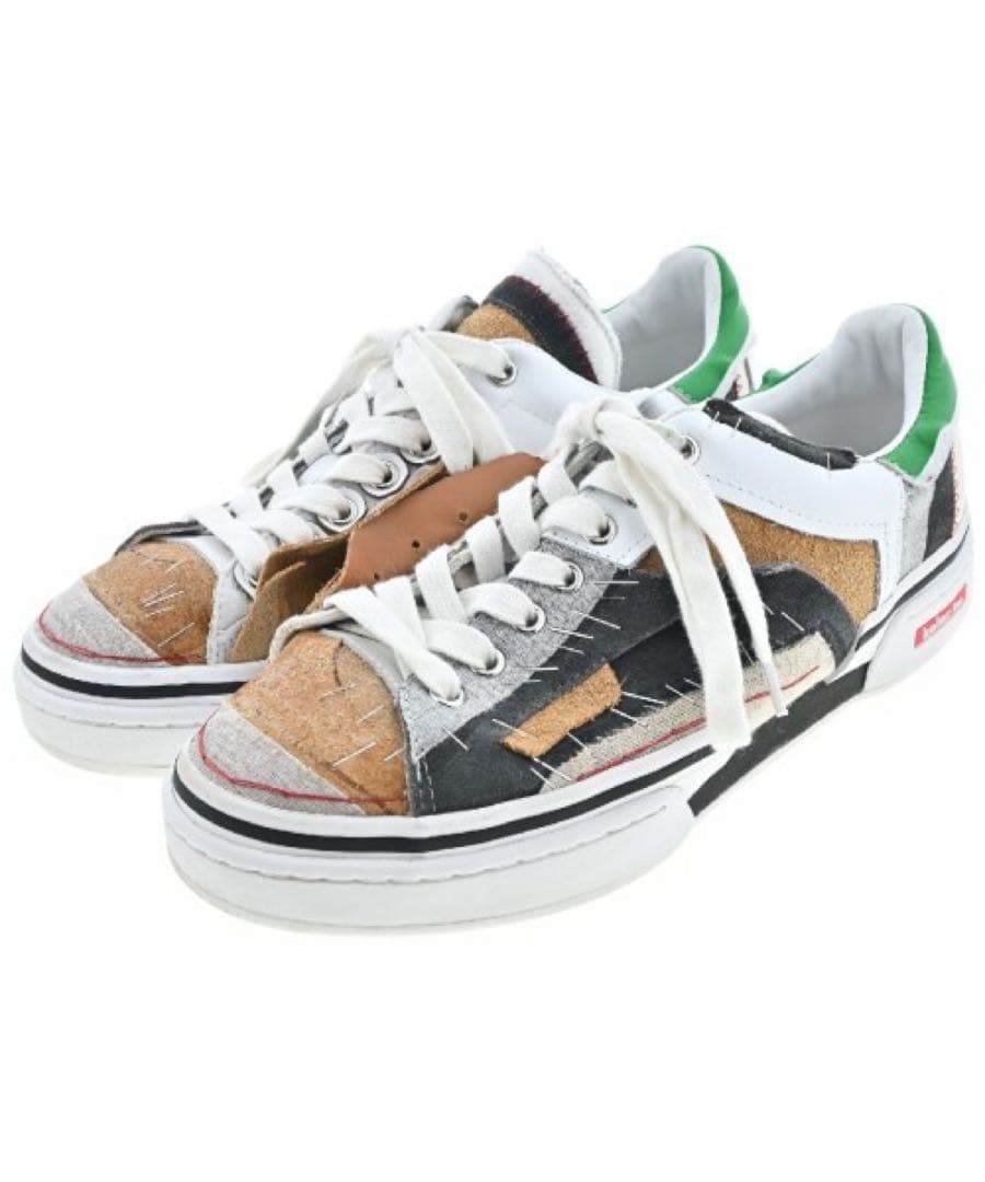 kolor パッチワークローカットスニーカー　カラー　メンズスニーカー　26.5