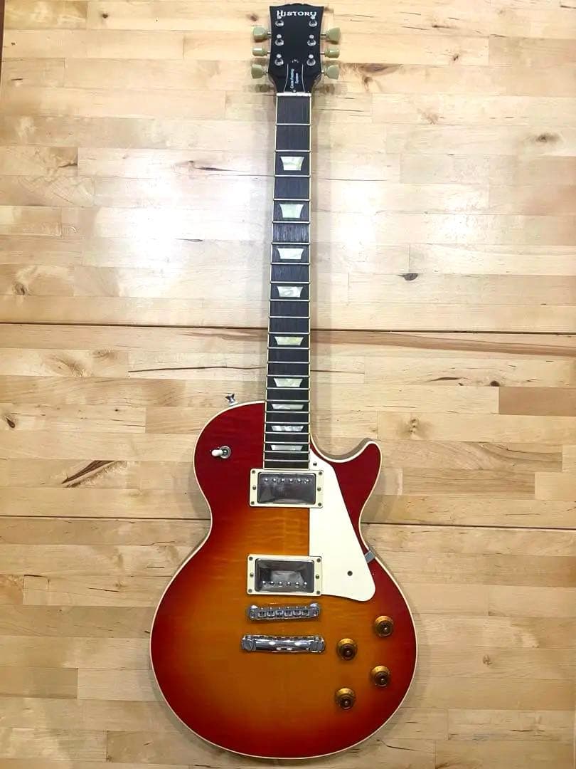 HISTORY SH-LSV/FM VCH レスポールギター