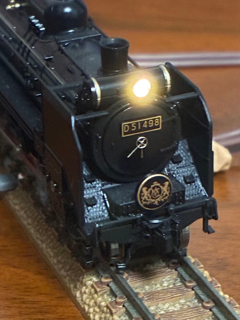 オリエントエクスプレス88 D51蒸気機関車　kato ライト点灯動力動作確認済