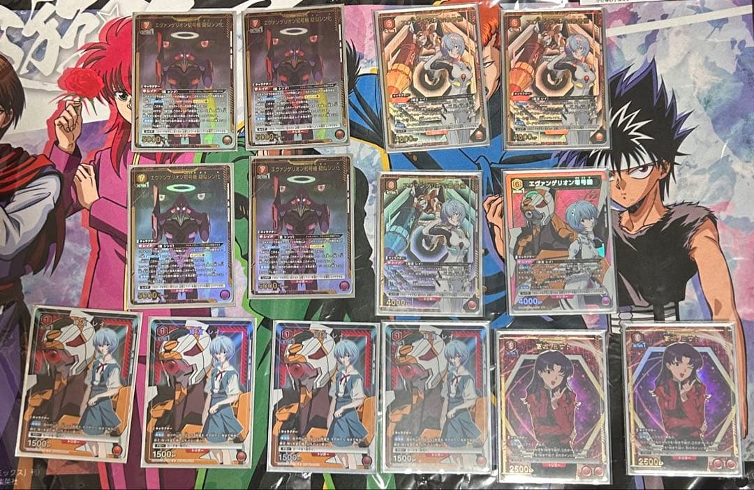 ユ*子様 UNION ARENA 擬似シン化　綾波レイ　葛城ミサト　パラレルまと