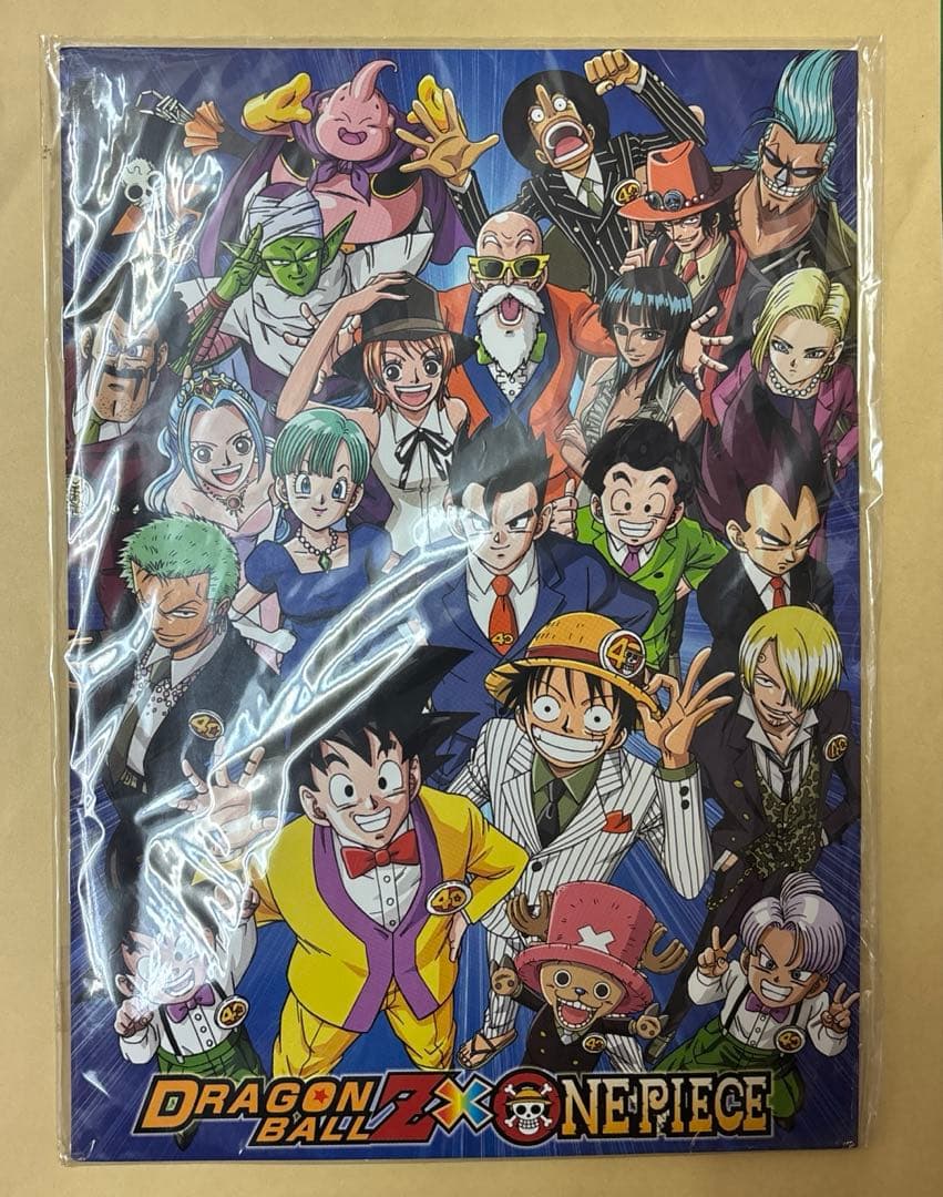 未使用☆40周年 ドラゴンボールZ×ワンピース コラボ ノート - メルカリ