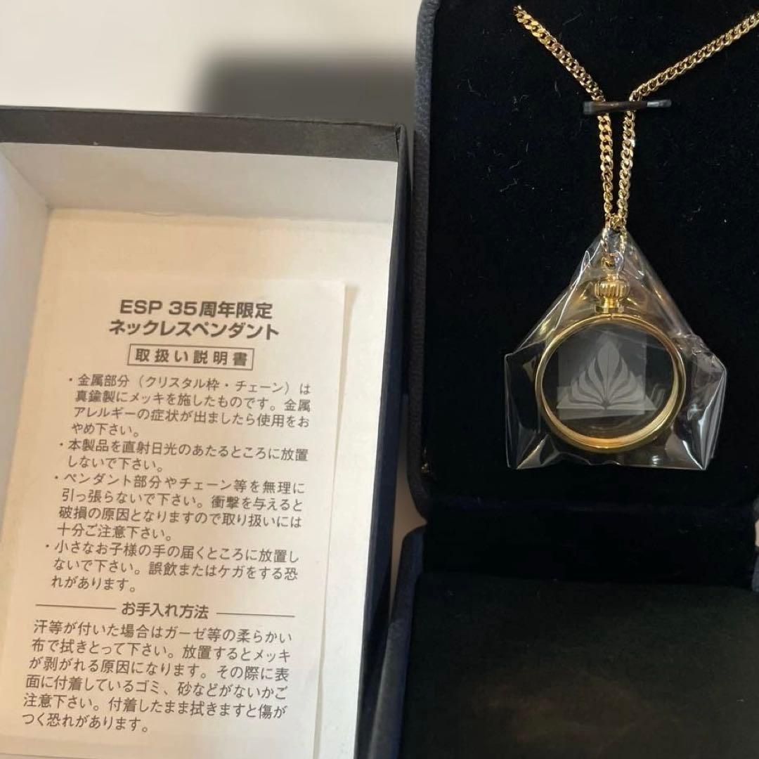 ESP科学研究所35周年限定ネックレスペンダント　特別大講演会DVD付き ESP科学研究所 ゴールド 三角形ペンダント ネックレス - メルカリ