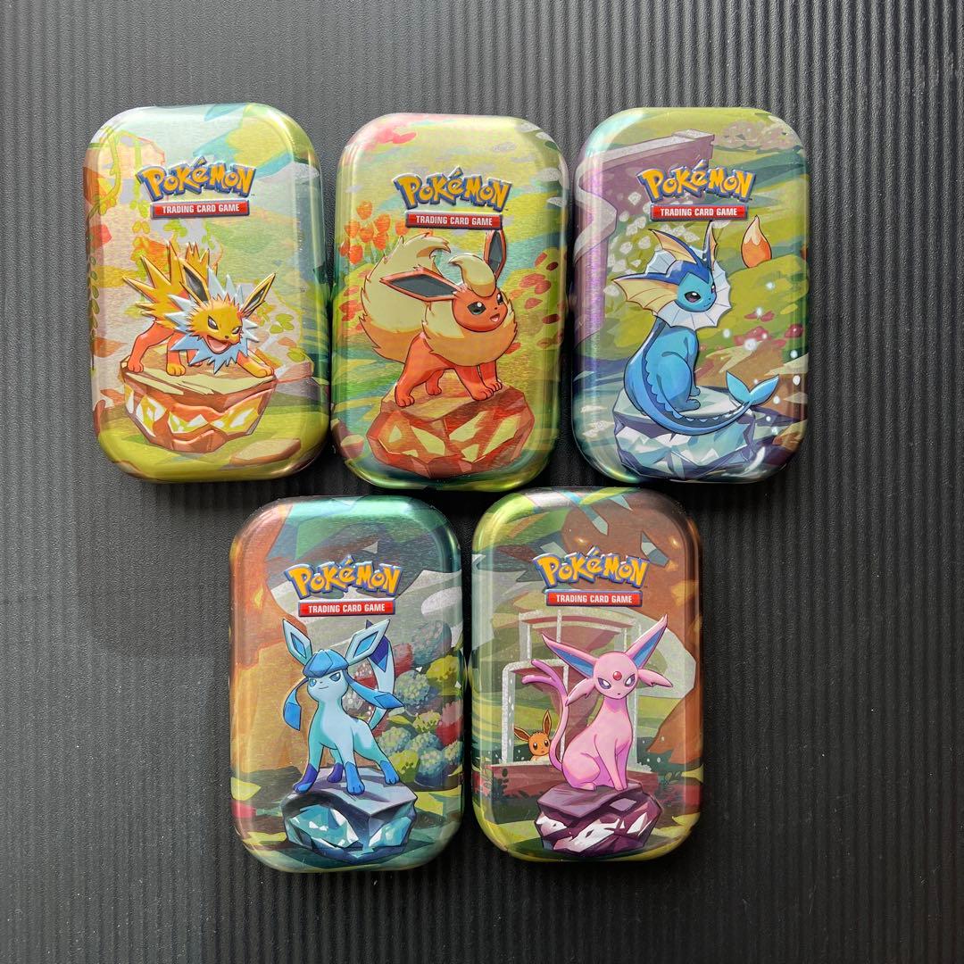 ポケモン Prismatic Evolutions ミニ缶 まとめ売り