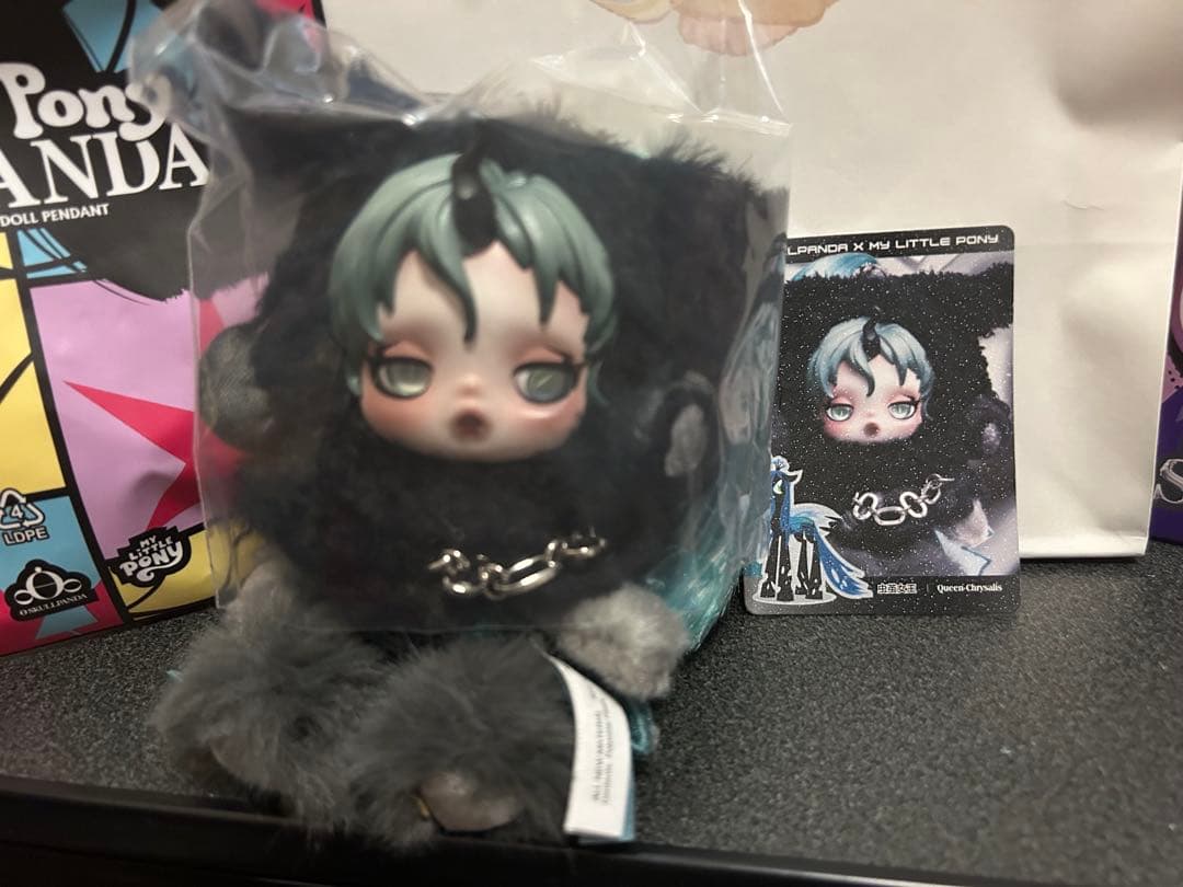 スカルパンダMy Little Ponyぬいぐるみ スーパーシークレット最終 SKULLPANDA My Little Pony スーパーシークレット スカルパンダ