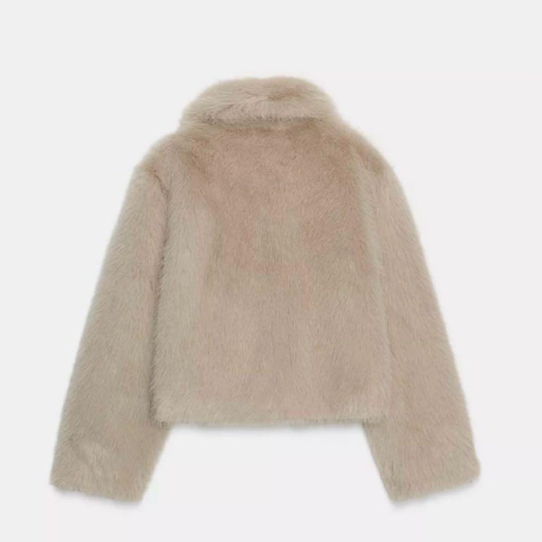 ZARA ファージャケット 4745/221 XS - メルカリ