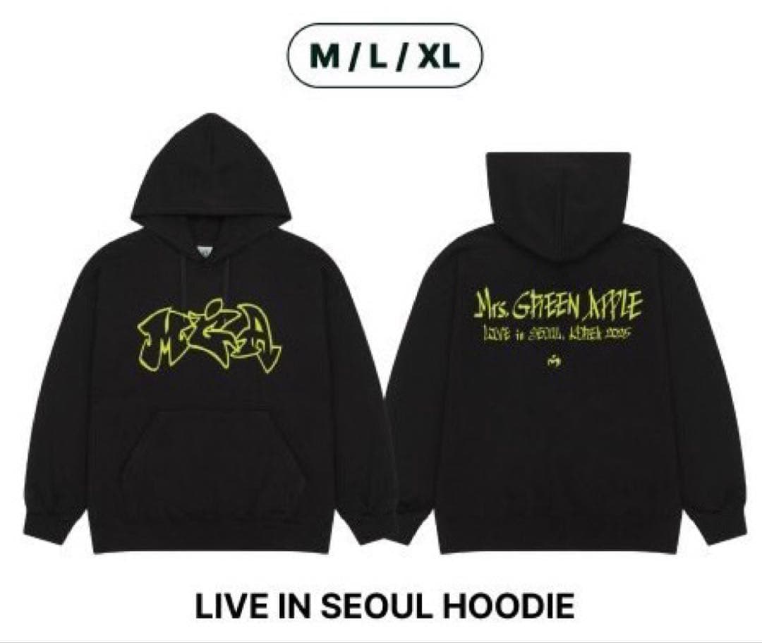 ゆらぎ様専用 Mrs. GreenApple 韓国 パーカー L - メルカリ