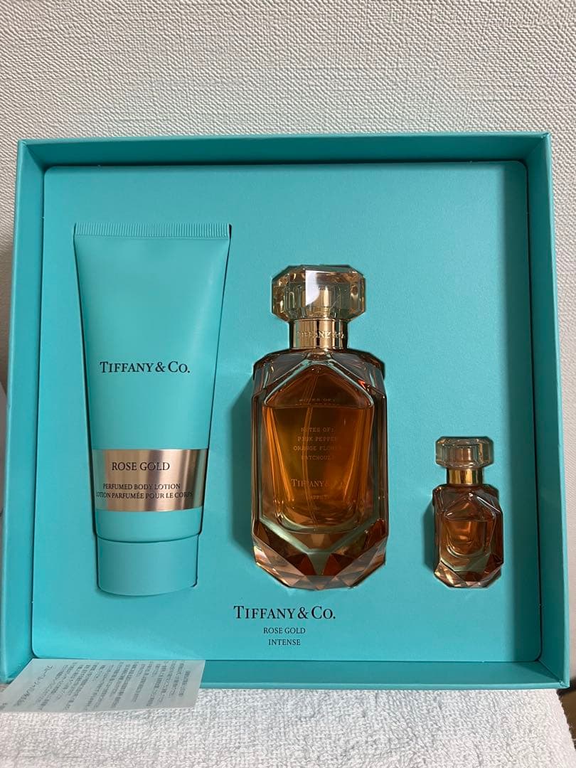 新品未使用　Tiffany & Co. ローズゴールドインテンス香水セット