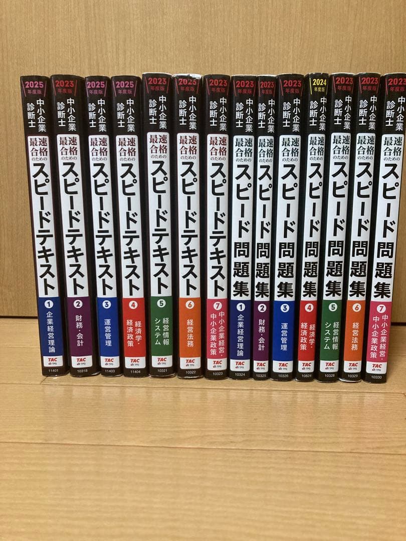 【ボルト】中小企業診断士 最速合格のためのスピードテキスト・問題集セット