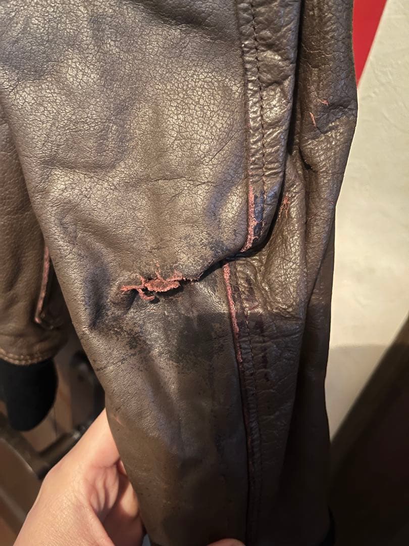 70s 米軍 U.S.NAVY G1 フライトジャケット実物USA製