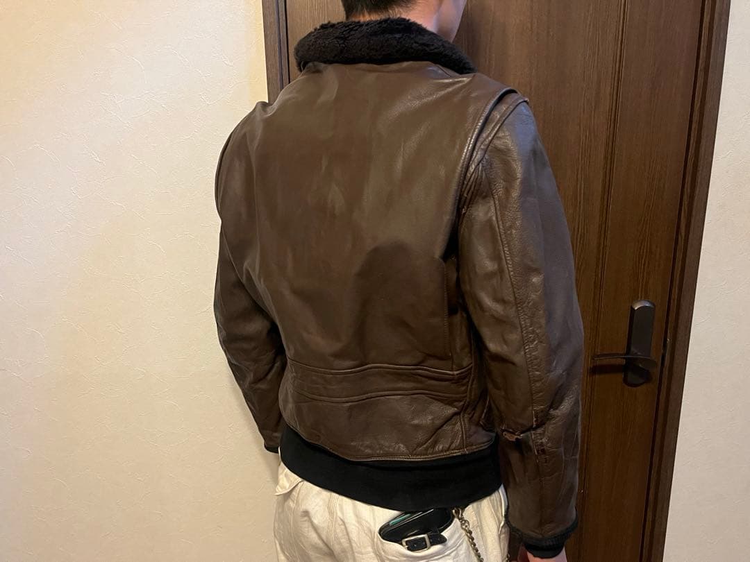 70s 米軍 U.S.NAVY G1 フライトジャケット実物USA製