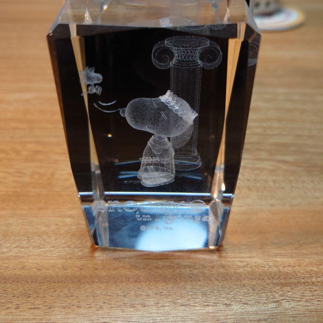 3Dレーザークリスタル　スヌーピー　銀座 スヌーピー in 銀座2025 コラボレーションアイテム＞ | 紳士服・雑貨