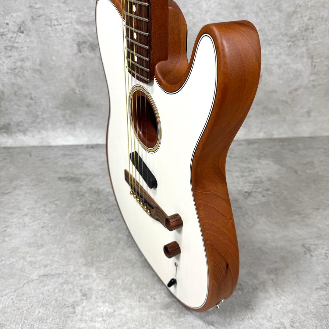 激レア】フェンダー アコスタソニック テレキャス 美品 ホワイト