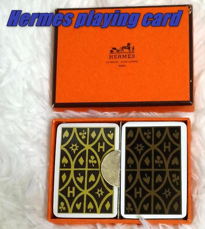 エルメス HERMES ミニチュアトランプ デッキ 正規品 Hデザイン