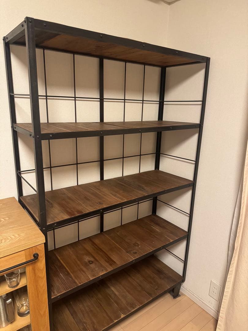 【ふぉん】ジャーナルスタンダードファニチャー　シェルフ CALVI 5段