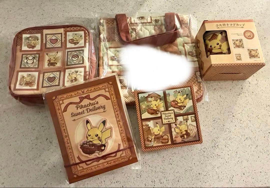 ポケモンセンター限定ポケセンPikachu's Sweet Delivery5点