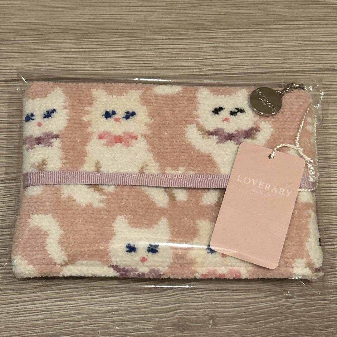 FEILER モフモフネコチャン ティッシュポーチ