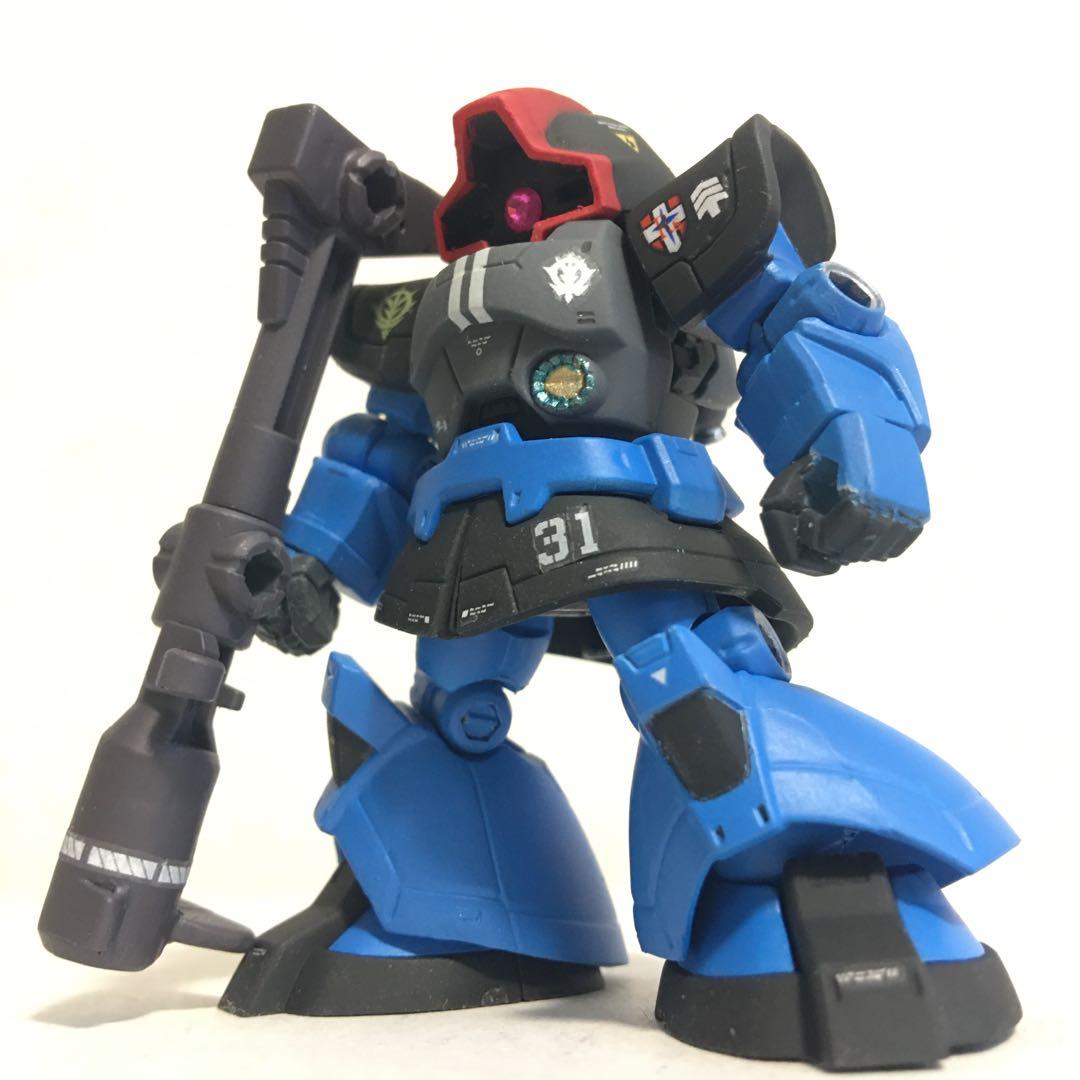 ガンダム モビルスーツアンサンブル ドム リペイント ランバ・ラル ガンプラ