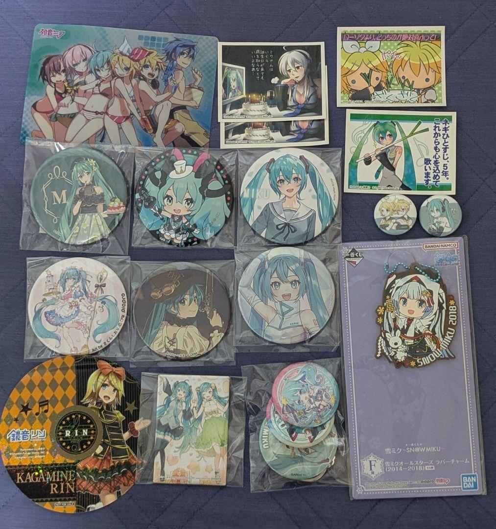 初音ミク 缶バッジ グッズ セット ７ Anique Shop JAPAN