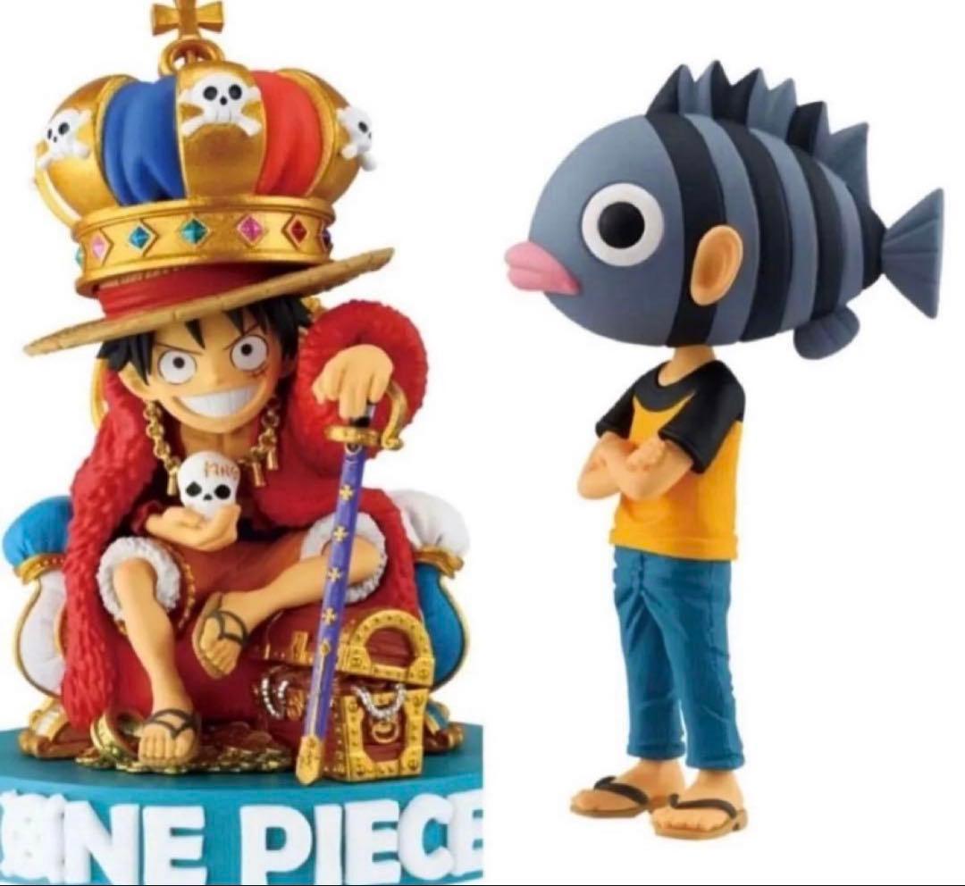ONE PIECE BASE SHOP ワーコレ 2種類 フィギュア セット