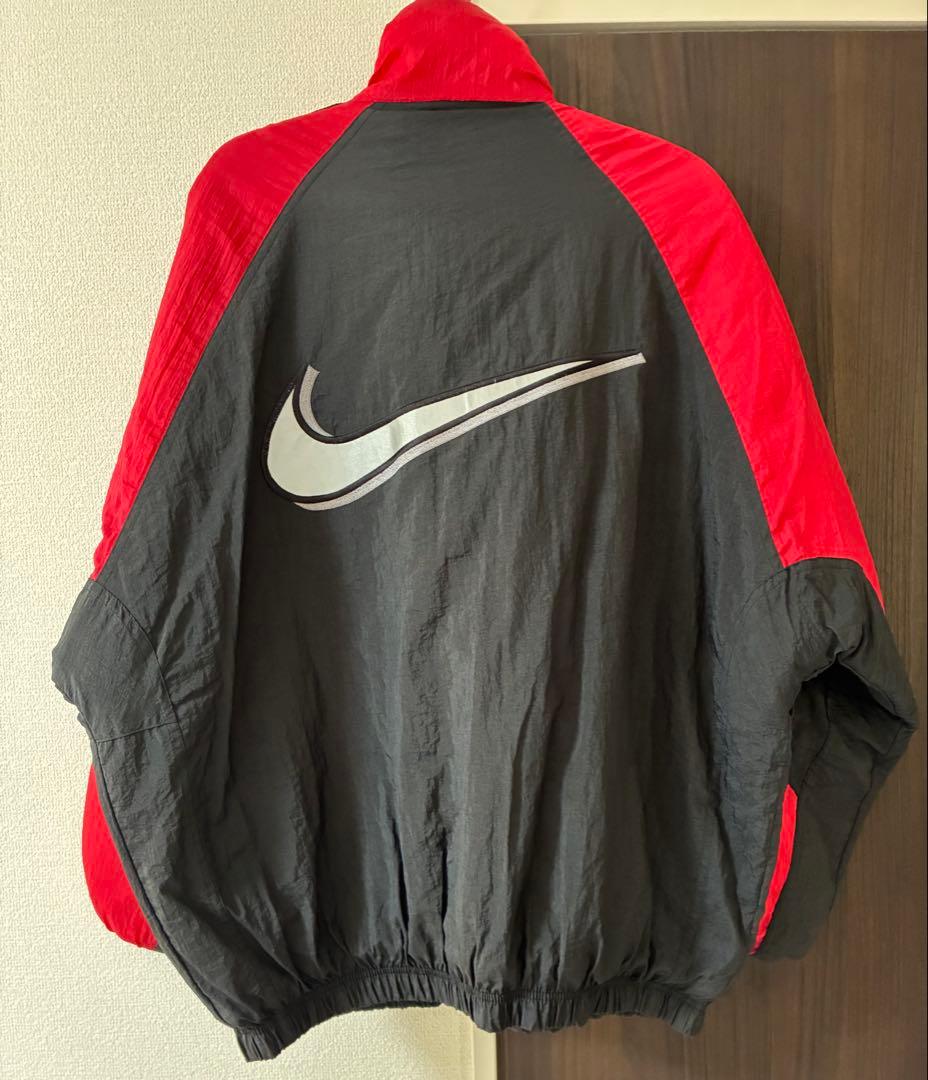 希少‼︎ 90s 白タグ NIKE 中綿ナイロンジャケット ブルズカラー XL