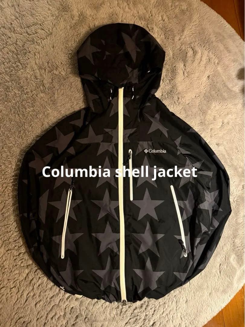 希少00s Columbia 短丈 shell jacket y2k テック系