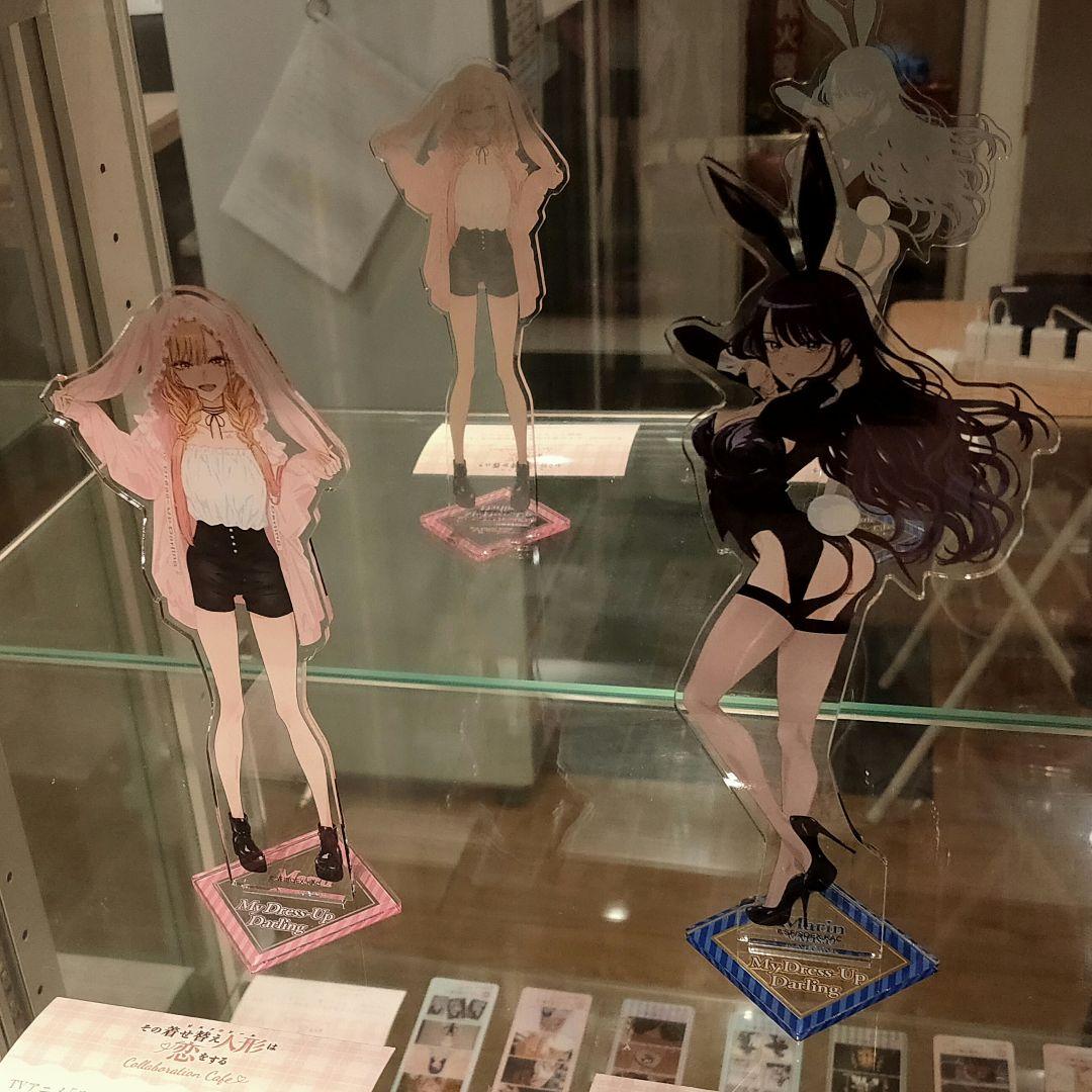 着せ恋 カフェ mottocafe アクリルスタンド 喜多川海夢 十六夜ありさ
