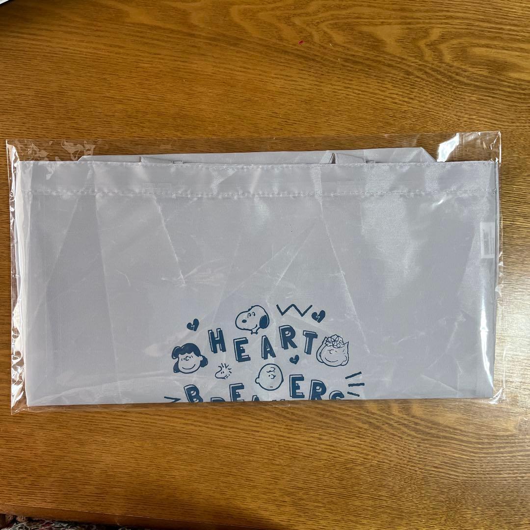 新品・未使用　PEANUTS ハート柄エコバッグ