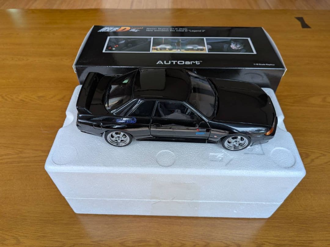 AUTOart NISSAN SKYLINE GT-R （R-32）1/18 JDM ☆CUSTOM☆ AUTOart 1/18 Nissan Skyline GTR R32 V-SPEC II MATT