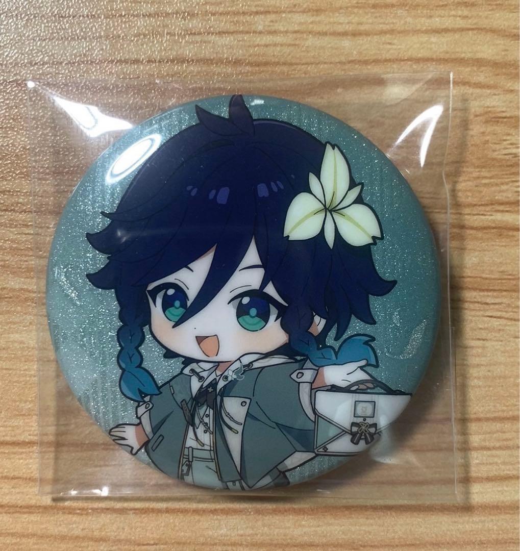 原神】 ウェンティ 特典 缶バッジ 公式正規品 イメージファッション