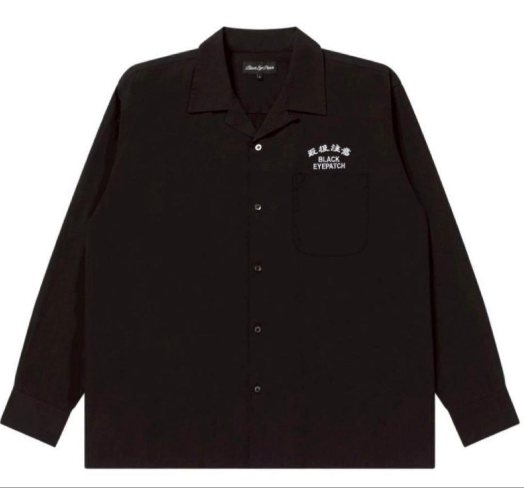 BLACK EYE PATCH ブラックアイパッチ　長袖シャツ　シャツ　XL