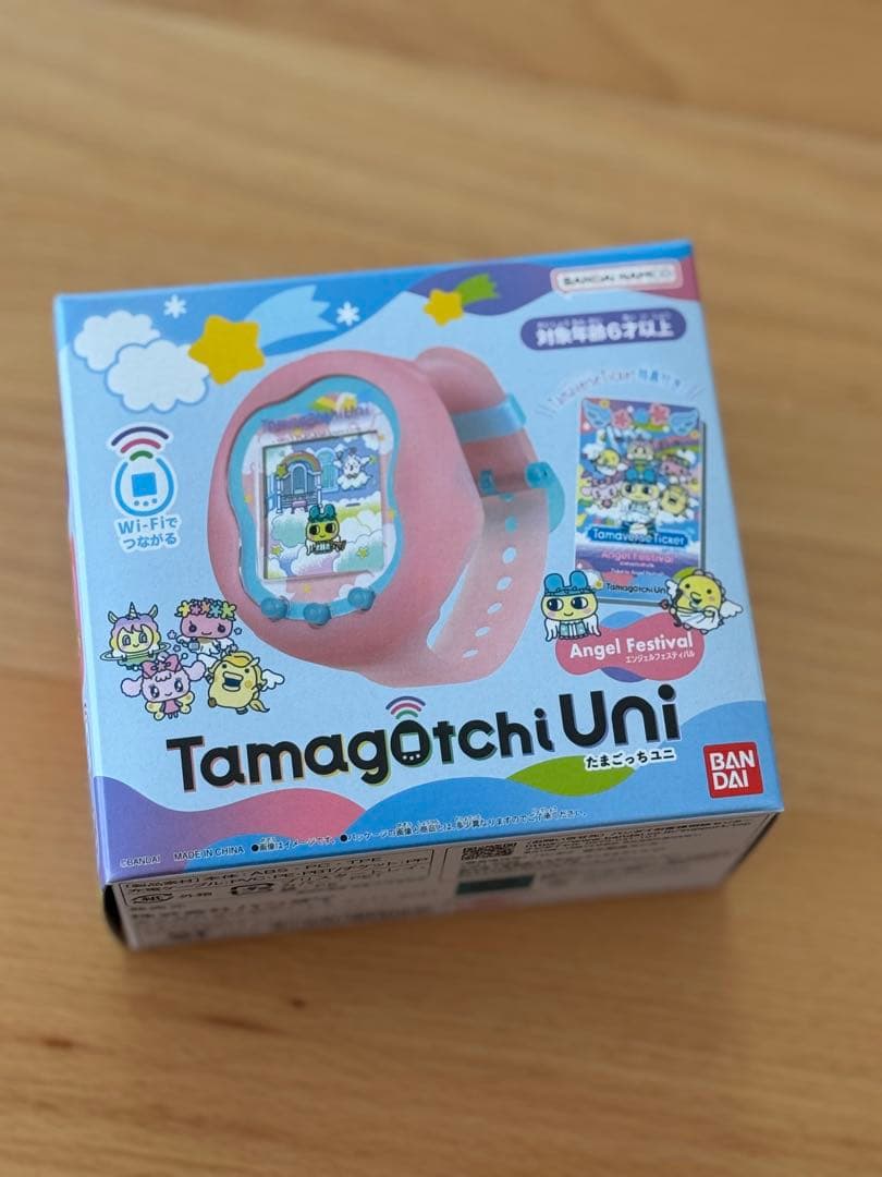 新品未開封 たまごっちユニ　エンジェル　Tamagotchi Uni バンダイ