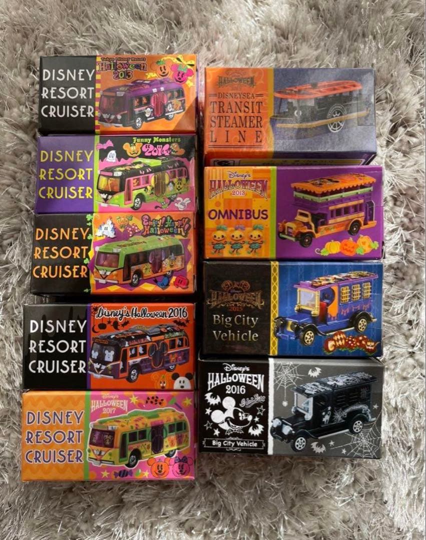 新品ハロウィン トミカディズニーリゾートクルーザー オムニバス2013〜2017
