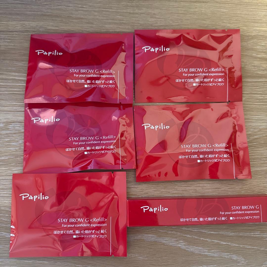 パピリオ　ステイブロウG 001 ライトブラウン