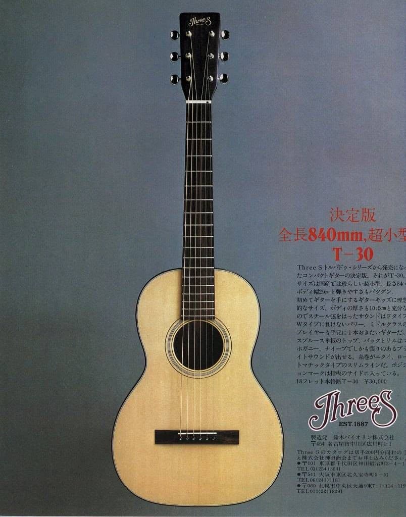 鈴木バイオリン ThreeS T-30 Troubadour 1980年前後 - メルカリ