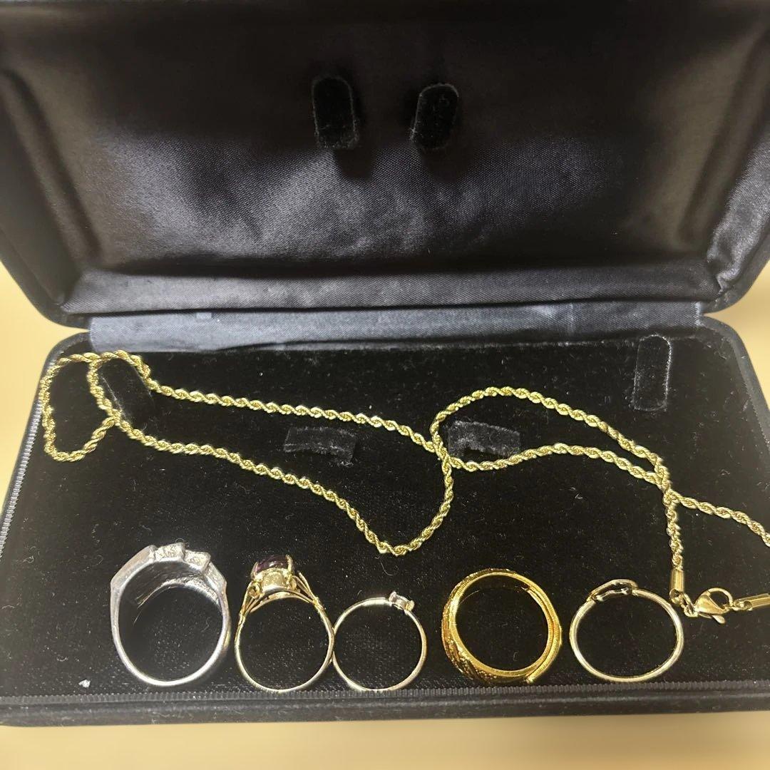 アクセサリーまとめ　遺品生前家財整理　千足金