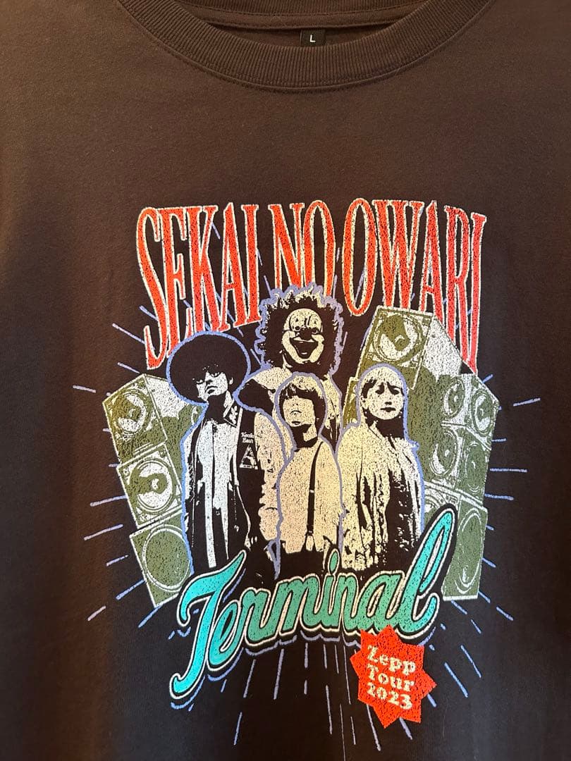 セカオワ Terminal Tシャツ Lサイズ - メルカリ