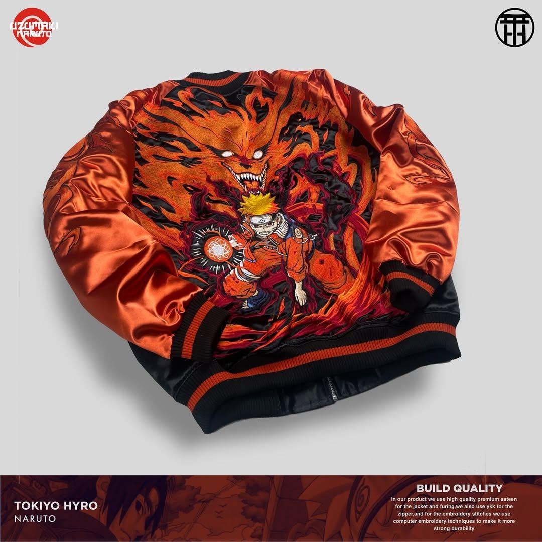 TOKIYO HYRO NARUTO スカジャン 送料無料】NARUTO（ナルト）刺繍スカジャン