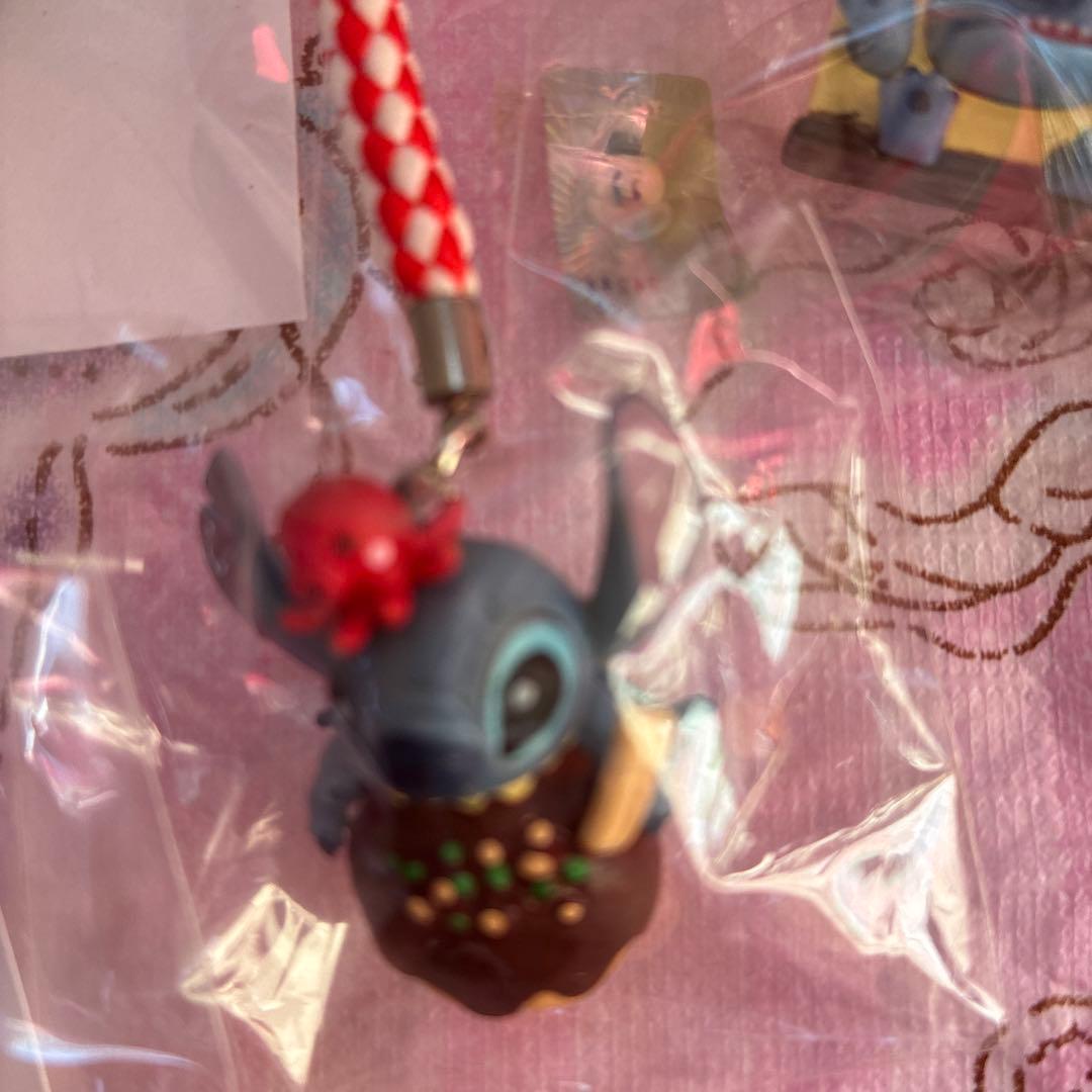 ご当地スティッチ 根付けストラップ 6個セット大阪、長崎、鹿児島