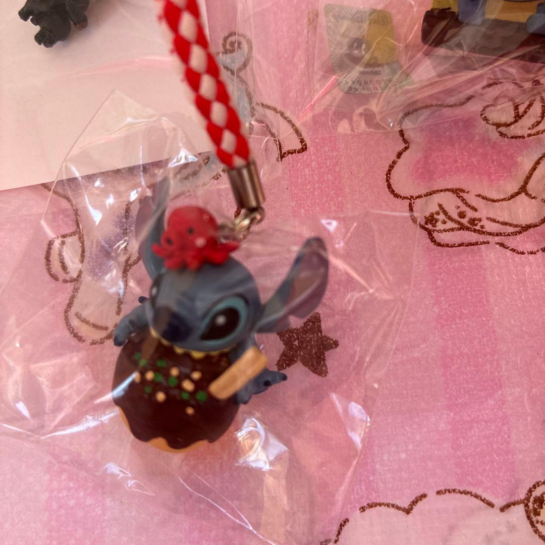 ご当地スティッチ 根付けストラップ 6個セット大阪、長崎、鹿児島