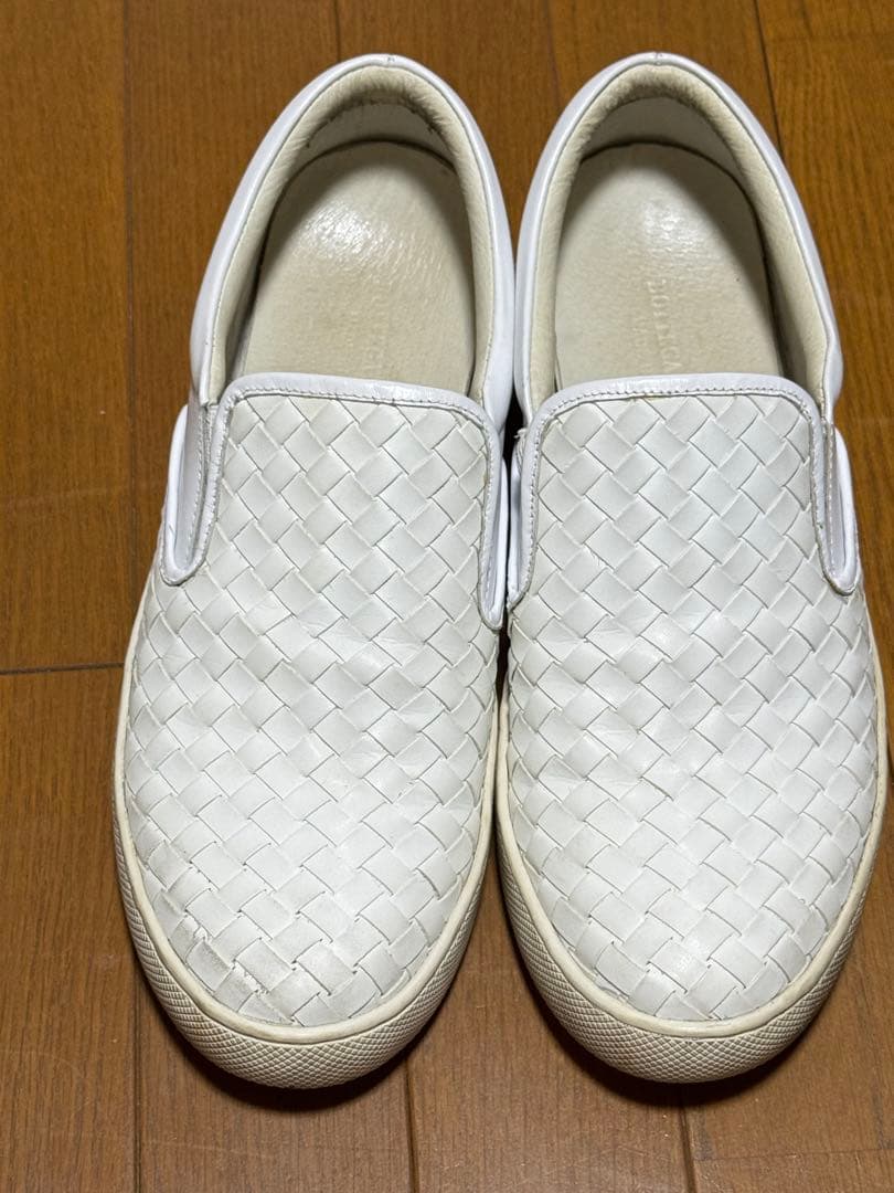 Bottega Veneta ホワイト スリッポン