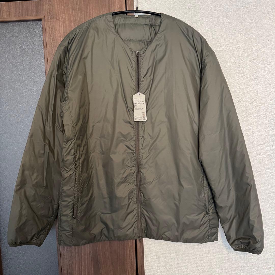 b*g様 MUJI Labo 軽量フレンチダウン ポケッタブル ノーカラージャケ 秋支度は無印良品の【婦人軽量ダウン ポケッタブルノーカラー