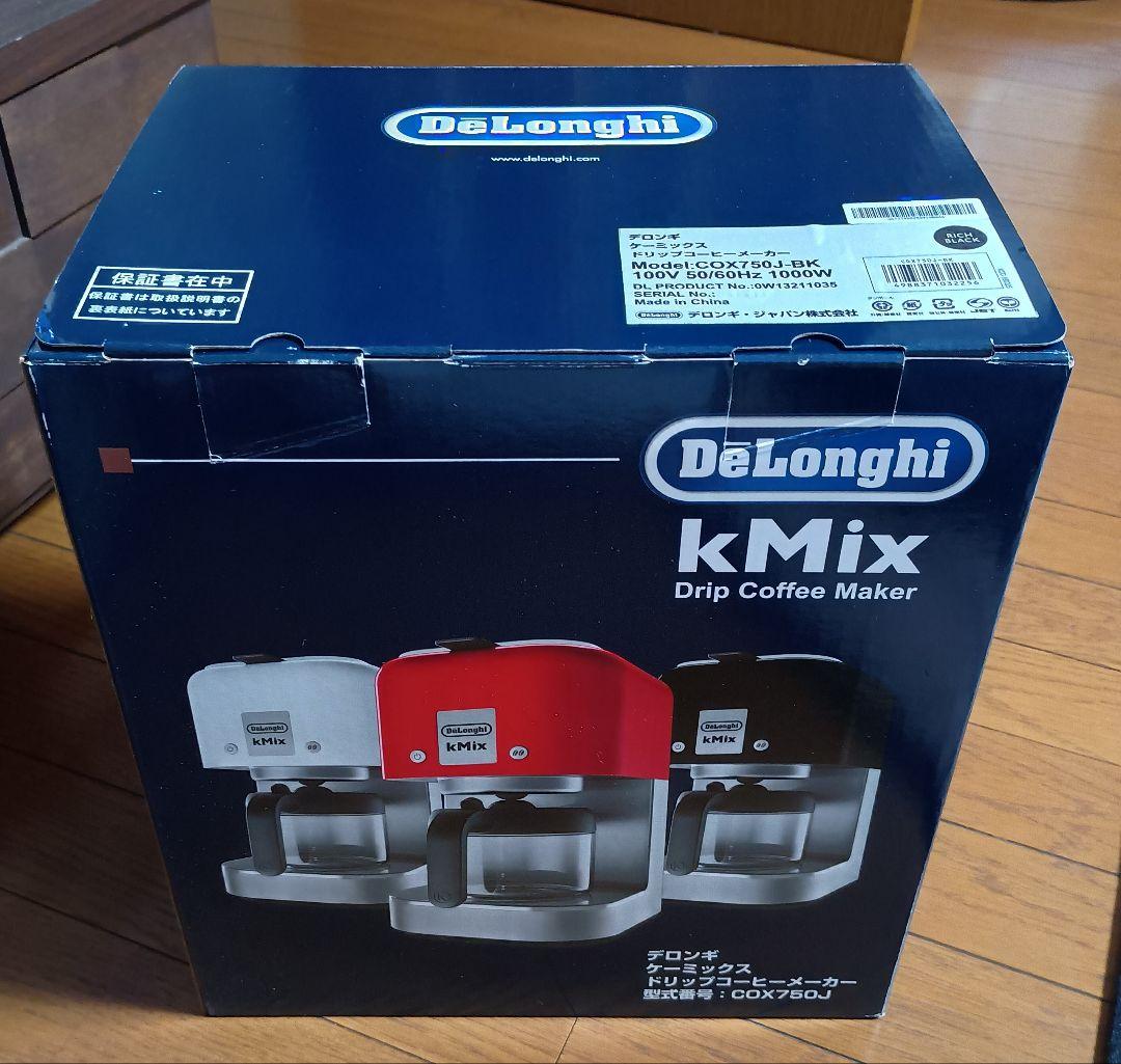 ケーミックス ドリップコーヒーメーカー COX750J-BK