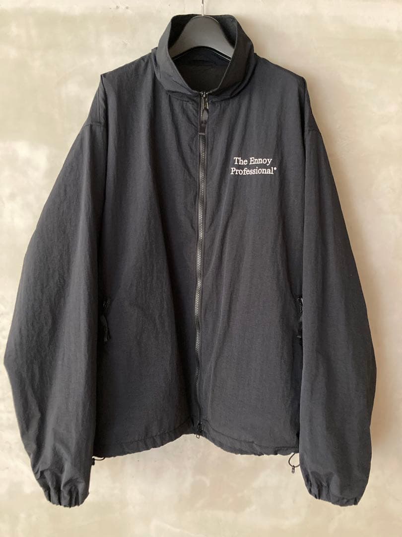 ENNOY NYLON TRACK JACKET シャカシャカ2024 黒XL