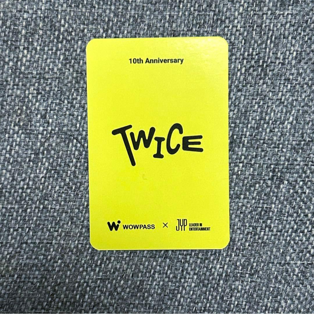 TWICE WOWPASS 10周年記念 限定トレカ チェヨン - メルカリ