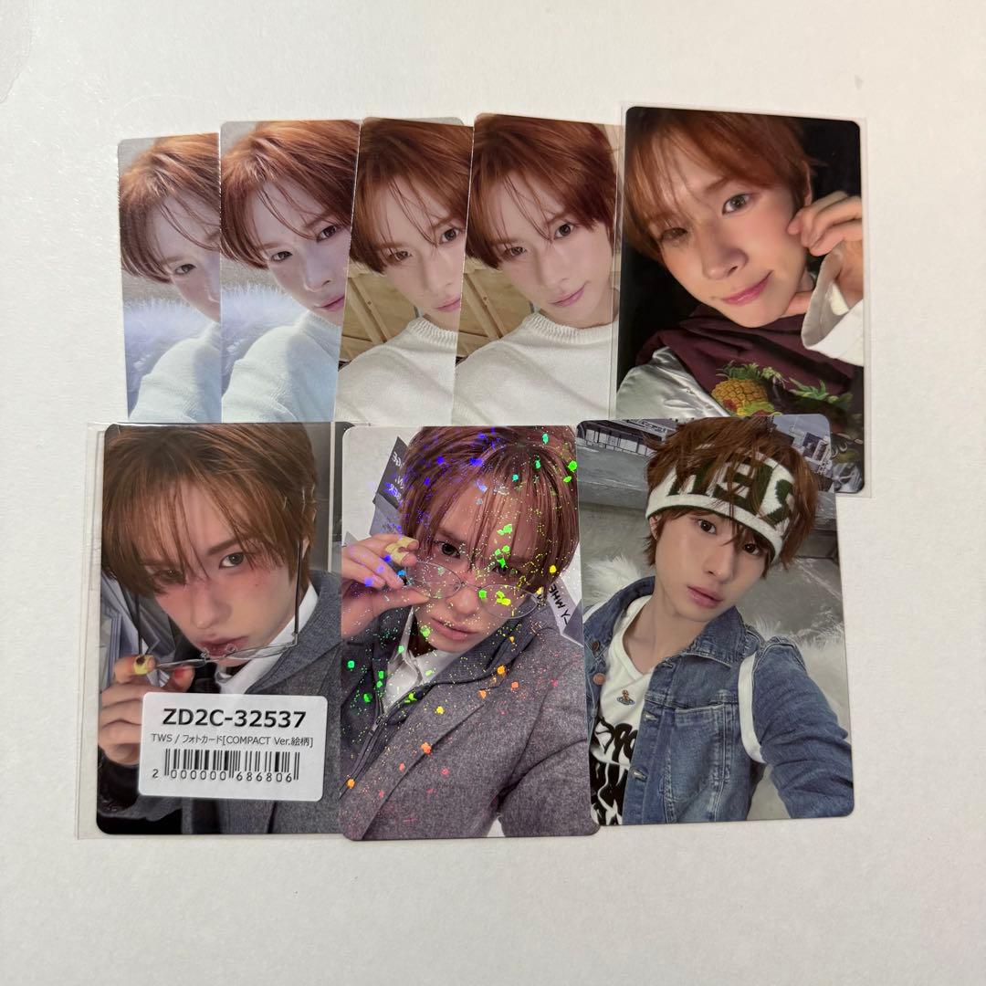 TWS トゥアス playhard ギョンミン トレカ セット - メルカリ