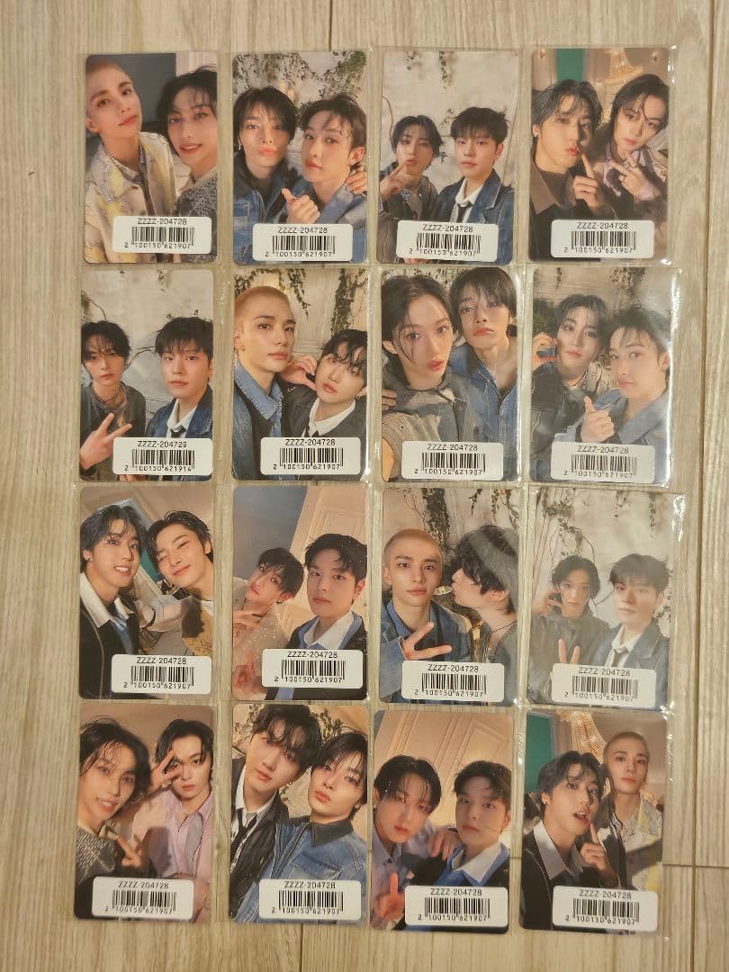 straykids Hollow ユニットトレカコンプ FC限定盤 16種